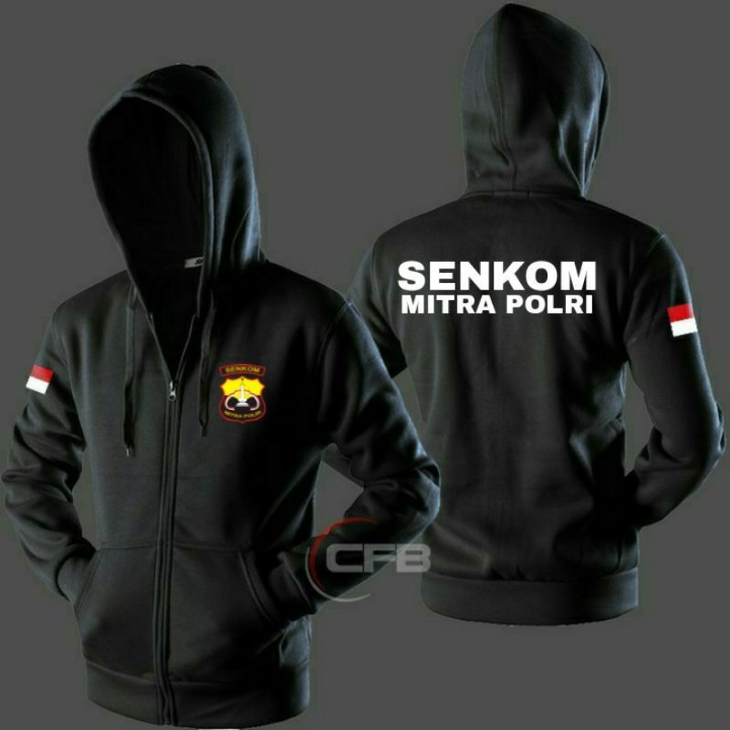 JAKET ZIPPER SENKOM MITRA POLRI