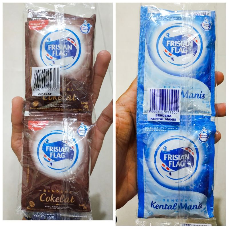 

Frisian Flag Sachet 6 x 38gr / Susu Krimer Kental Manis Saset