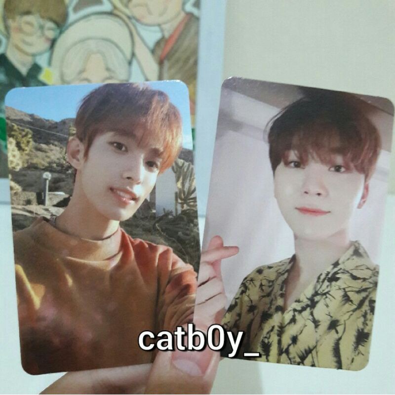 DK Seungkwan Photocard Vernon Bookmark SEVENTEEN Henggarae set version
