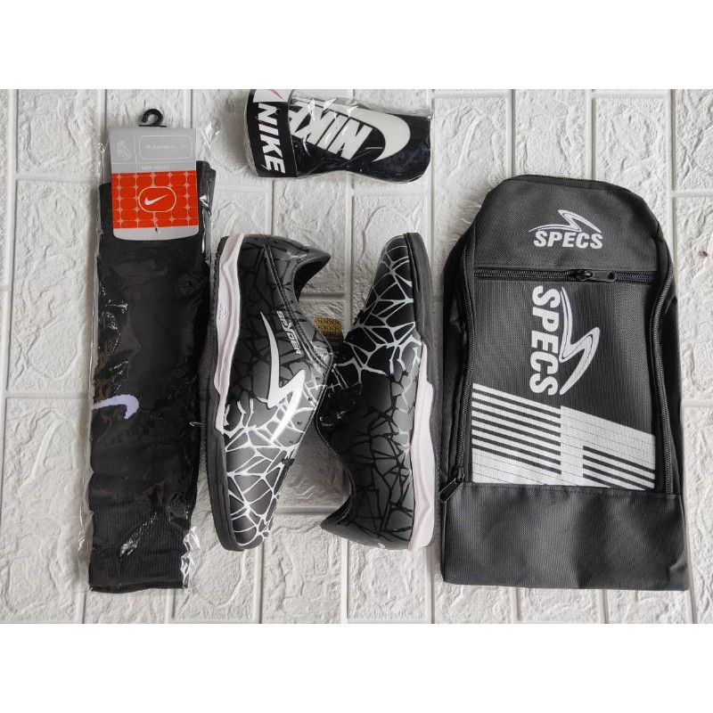 paket komplit sepatu futsal spec spider terbaru terlaris harga grosir sepatu futsal premium gred ori kualitas good