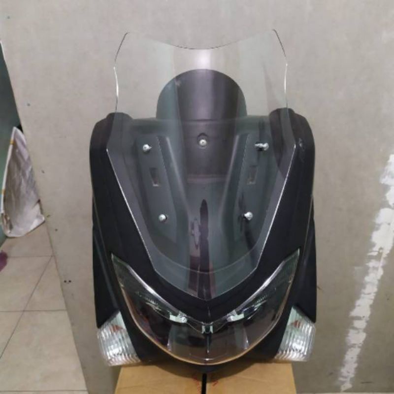 Winshield Nmax Vektor Akai Black series / Visor Nmax Model Vektor Akai Black Series-mj_motorshop