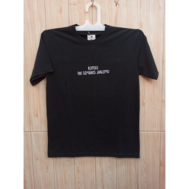 kaos distro quotes KOPI size L