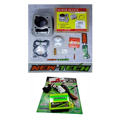 BLOK CERAMIC KLX 68 + PISTON COAK + CDI BRT KLX 150