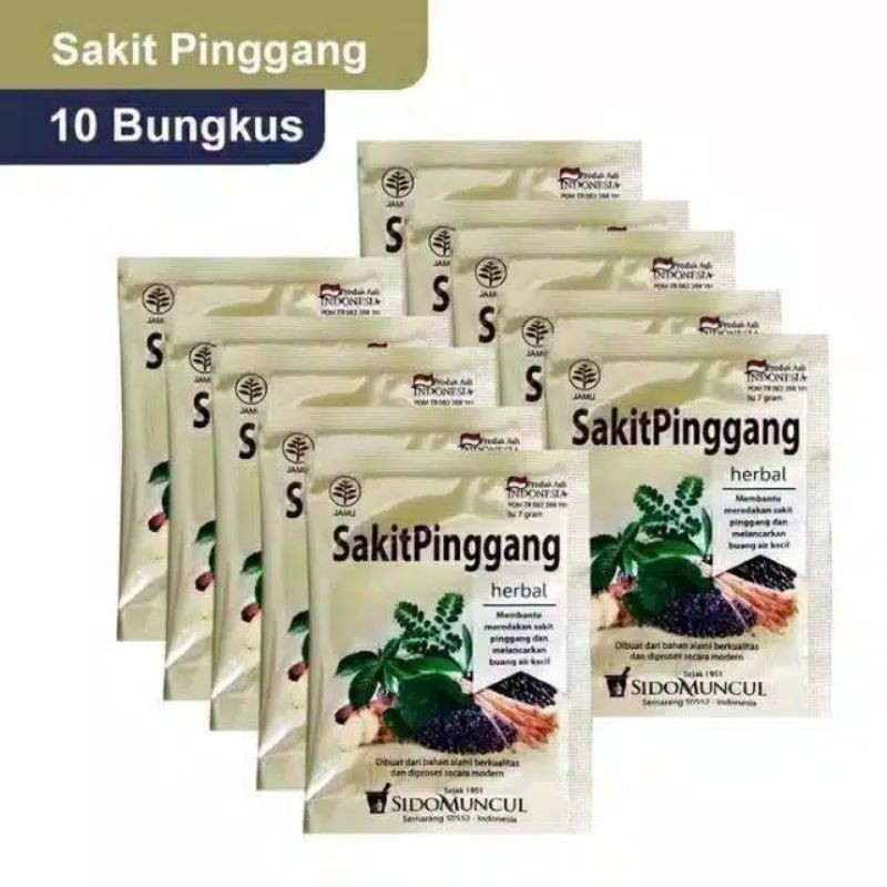 Jamu Sakit Pinggang SIDOMUNCUL