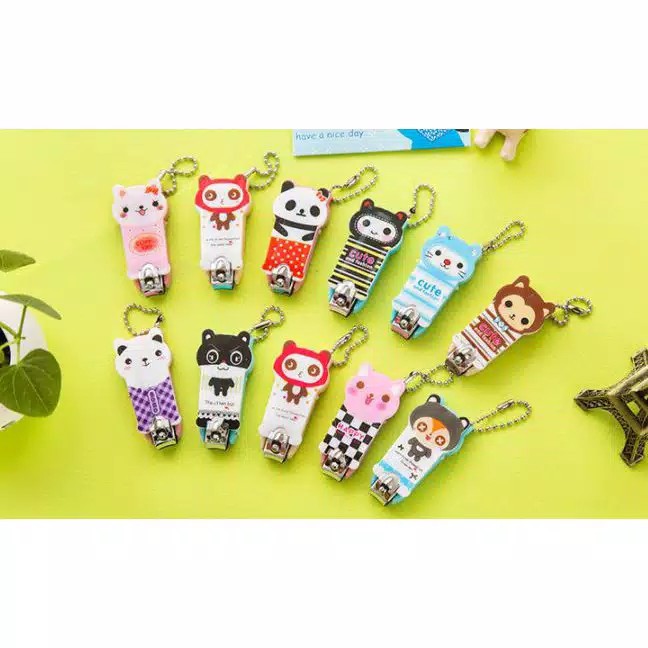 Gunting Kuku Karakter Mini / Cute Nail Clippers / Gunting Kuku untuk Hadiah Souvenir