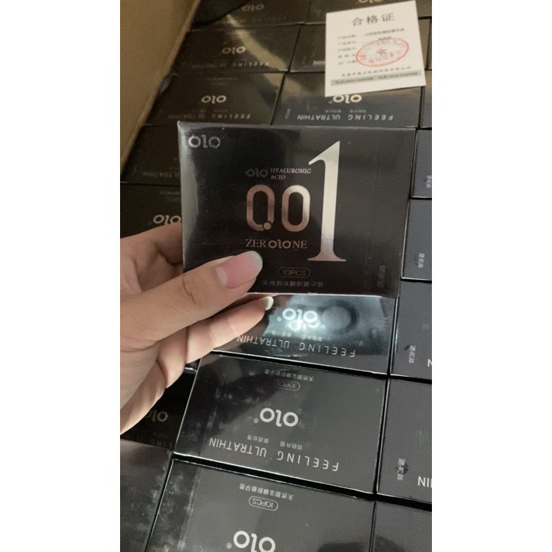 OLO feeling ultra thin 0.01 mm condom (10 pcs)