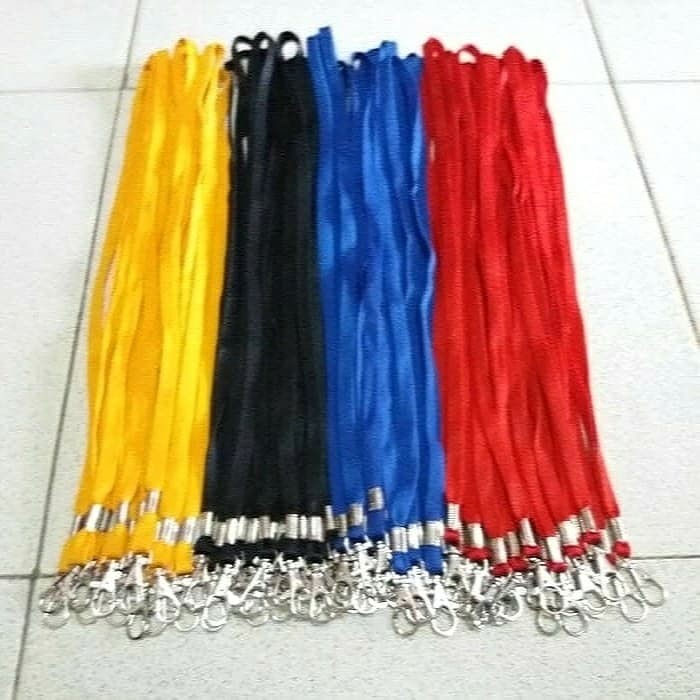 

TALI ID CARD SEPATU / TALI LANYARD / TALI TANDA PENGENAL IDENTITAS / TALI SEPATU WARNA WARNI / POLOS