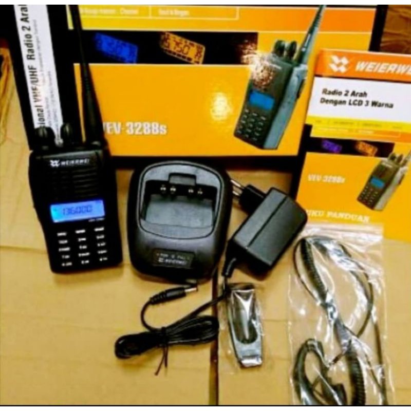 Ht weierwei 3288s vhf original garansi 1 tahun