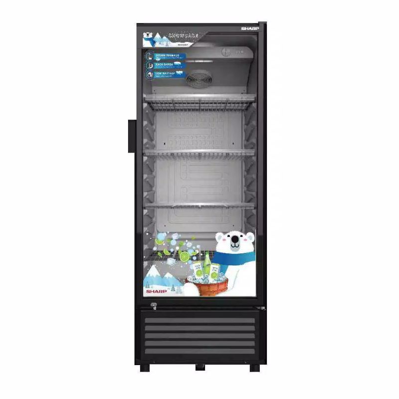 SHOWCASE SHARP 3 RAK SCH 210FS / 4 RAK 250FS
