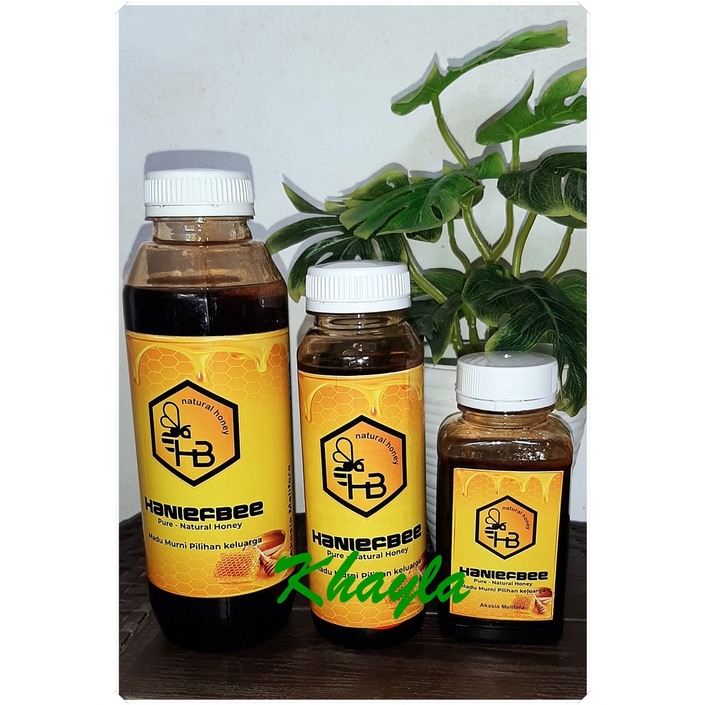 

Madu Murni Alami/Pure Natural Honey Haniefbee [Akasia Crassicarva]