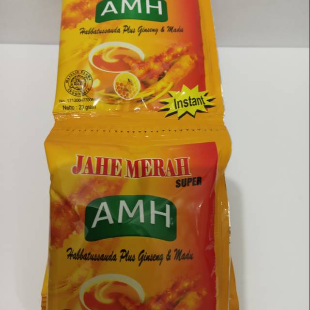 

Bisa COD !!! JAHE MERAH Super AMH plus Habbatussauda, Ginseng & Madu