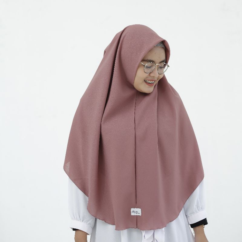 KHIMAR SYARI SEGI EMPAT INSTAN JUMBO BOLAK BALIK-1