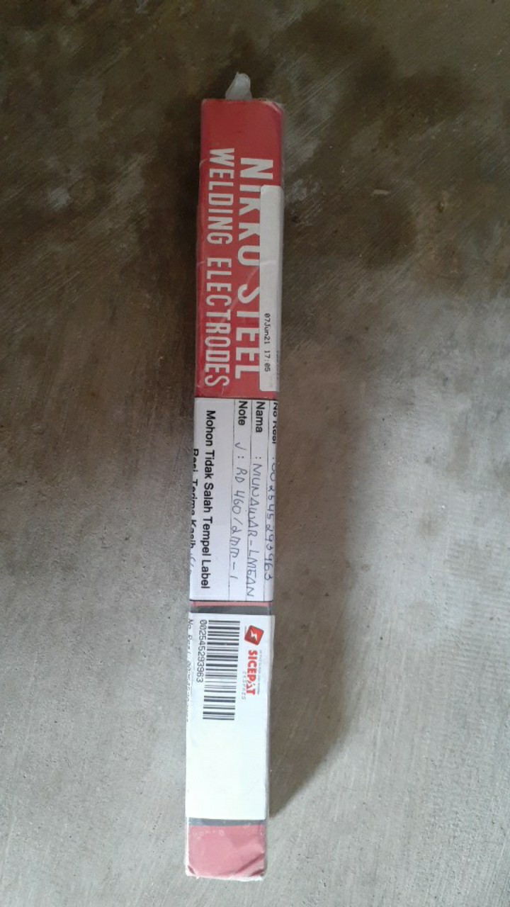 Kawat Las Rd460/2mm X 300mm Nikko Steel Kemasan 1kg