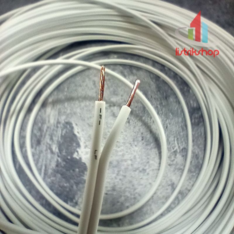Kabel serabut isi 2 x 0.75mm Ewindo Sinar (meteran)