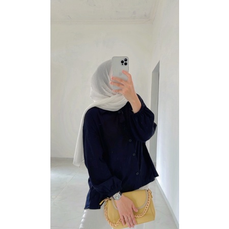 Sheren Oversize | Rayon twill uniqlo premium | warna basic | warna pastel