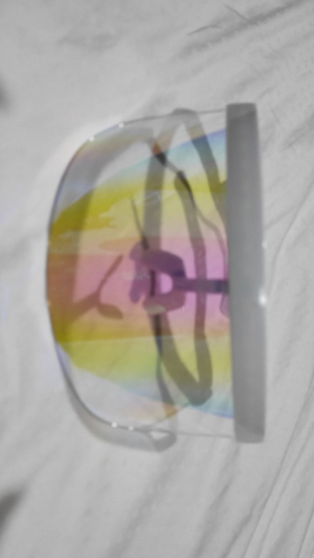 Oversized Exaggerated Visor Wrap Shield Large Mirror | Eye Shield | Eyeshield | Nopeet Inspired Toybox