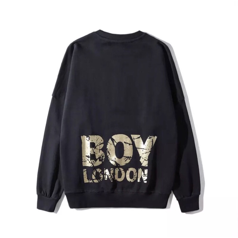 BOY24 SWEATER HOODIE BOY LONDON WINGS GOLD IMPORT PRIA WANITA ASIA EROPA KOREA AMERIKA