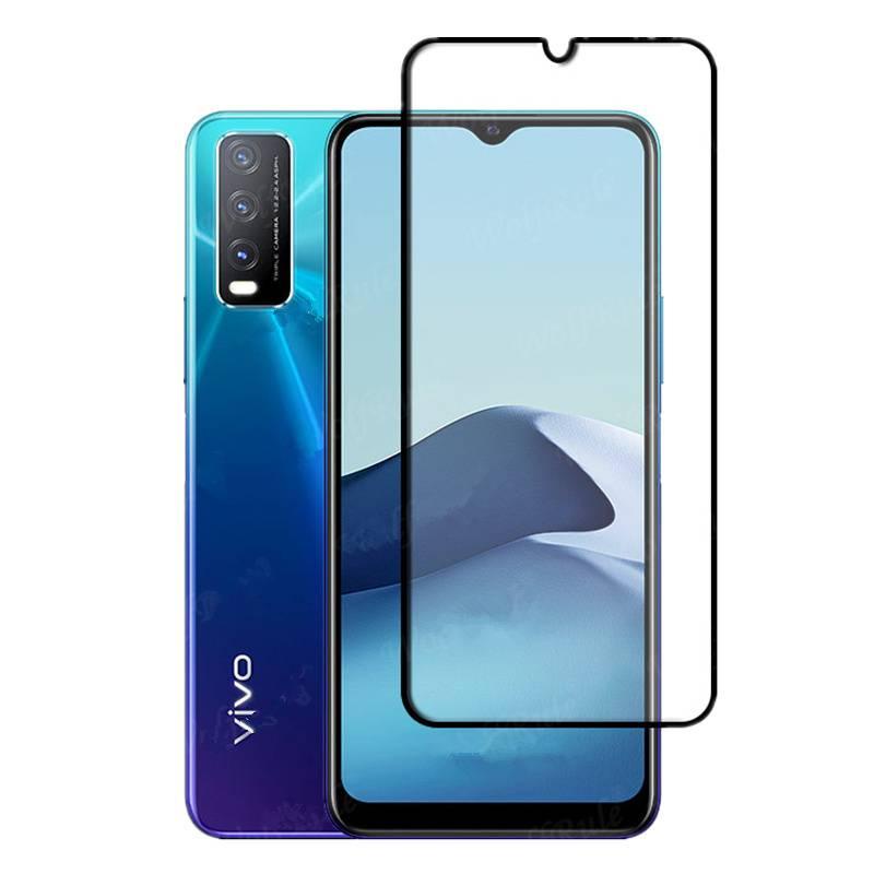 Vivo 1902 1904 1901 1906 1723 1714 1726 1718 1716 1601 1611 1609 1805 1801 1810 1807 1814 1818 1819 9D Hot Curved Full cover Tempered Glass Film Pelindung Layar Hp Anti Ketok