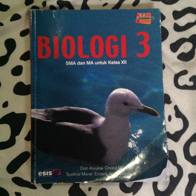 BUKU BIOLOGI ESIS SMA KELAS 12