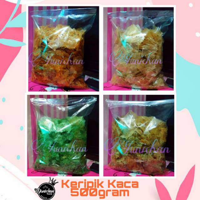 

Keripik Beling/Keripik Kaca/ Keripik beledag (500gr)