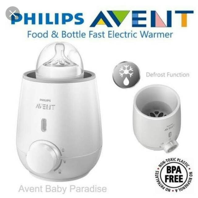 philips avent fast bottle and baby food warmer
