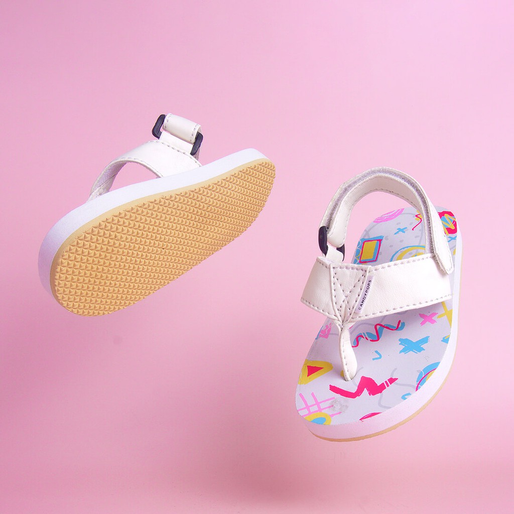 CANDYPOPS Sepatu Sandal Altin Memphis White