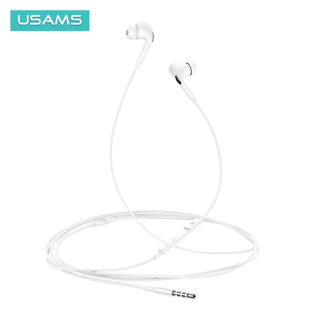 USAMS EP41 Headset Earphone With Mic Jack Audio 3.5mm