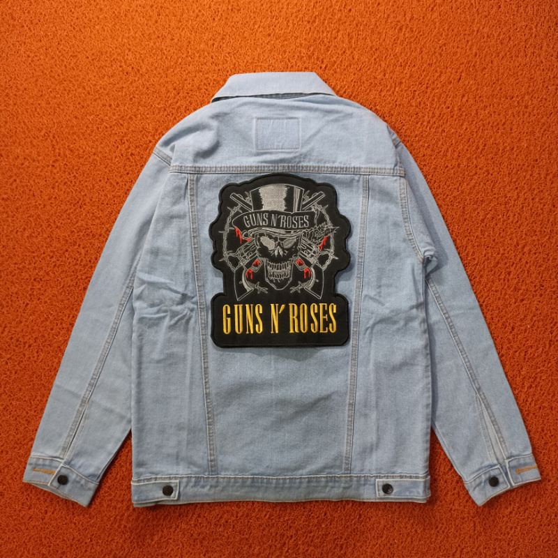 BACKPATCH BORDIR GUNS N ROSES PREMIUM BEST QUALITY