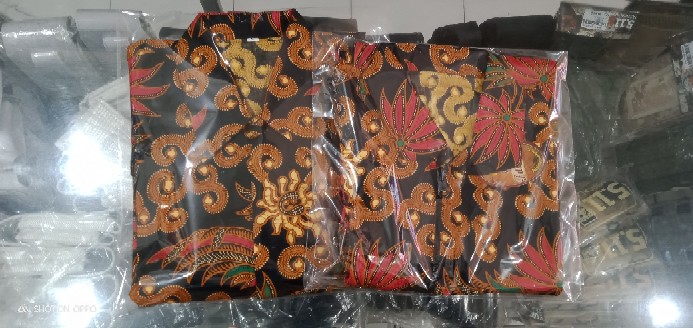 Batik Couple Outer Sogan Couple Longcardi