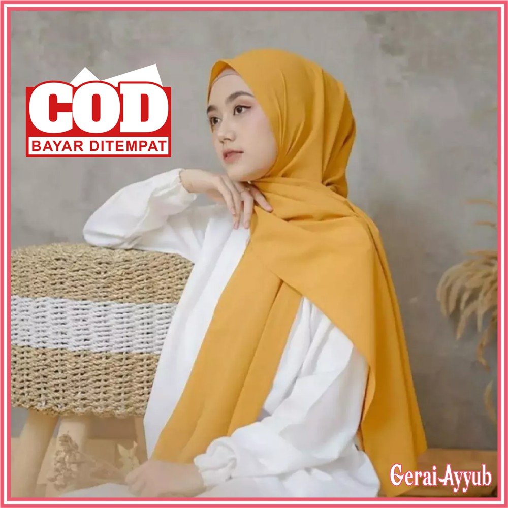 Jilbab Hijab Pashmina SABYAN DIAMOND Italiano Hijab Kerudung terbaru promo COD Murah - Gerai Ayyub