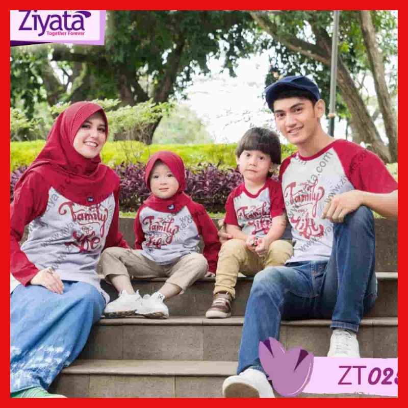 Kaos Ziyata Zt25 Baju  Couple  Keluarga  muslim  baju  couple  