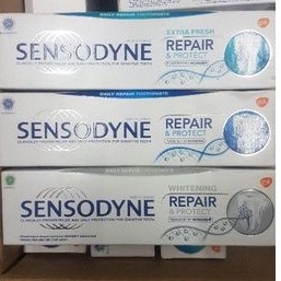 SENSODYNE REPAIR &amp; PROTECT 100 GR &amp; SENSODYNE All Pasta Gigi / Odol