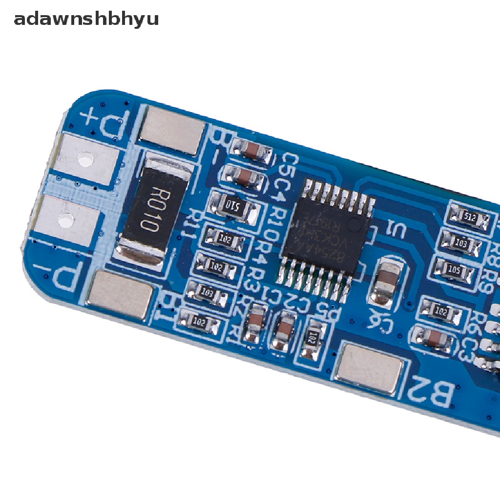 Adawnshbhyu 3S 10A 12V Papan Perlindungan Charger Baterai Lithium BMS Li-ion Charging Module