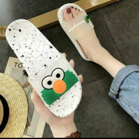 NunuLisaTan ELMO - Termurah Bayar Ditempat Sandal Sendal Baru Jelly ELMO