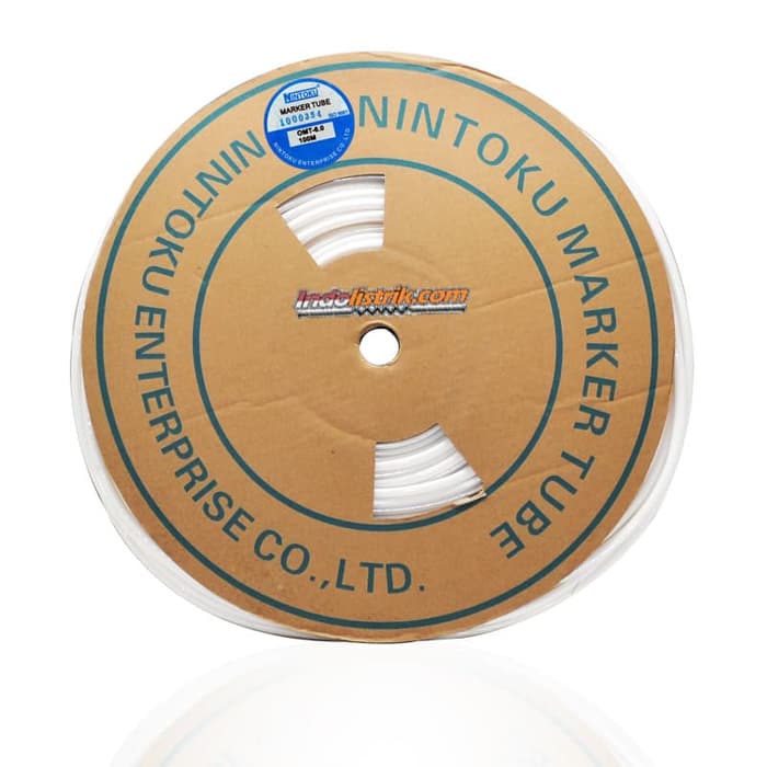

Marker Tube Putih 6mm Nintoku OMT 6.0 Kabel Marker Label - MURAH Termurah