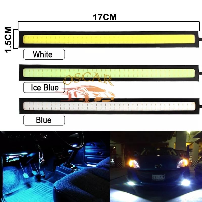 Lampu DRL LED COB Plasma 17cm Murah Berkualitas 24chip 17 cm