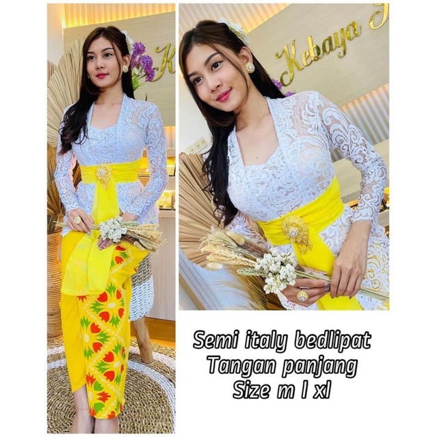 set kebaya jadi semi italy