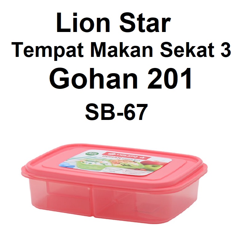 Lion Star Tempat Makan Sekat 3 Gohan 201 SB-67