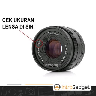 Tutup Lensa Fujifilm XA5 XA7 XA20 XT100 XA30 Fuji Lens Cap