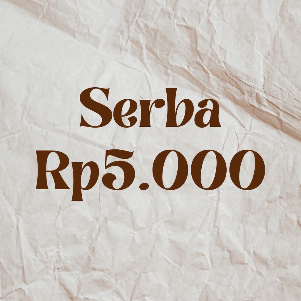 Serba Rp5.000