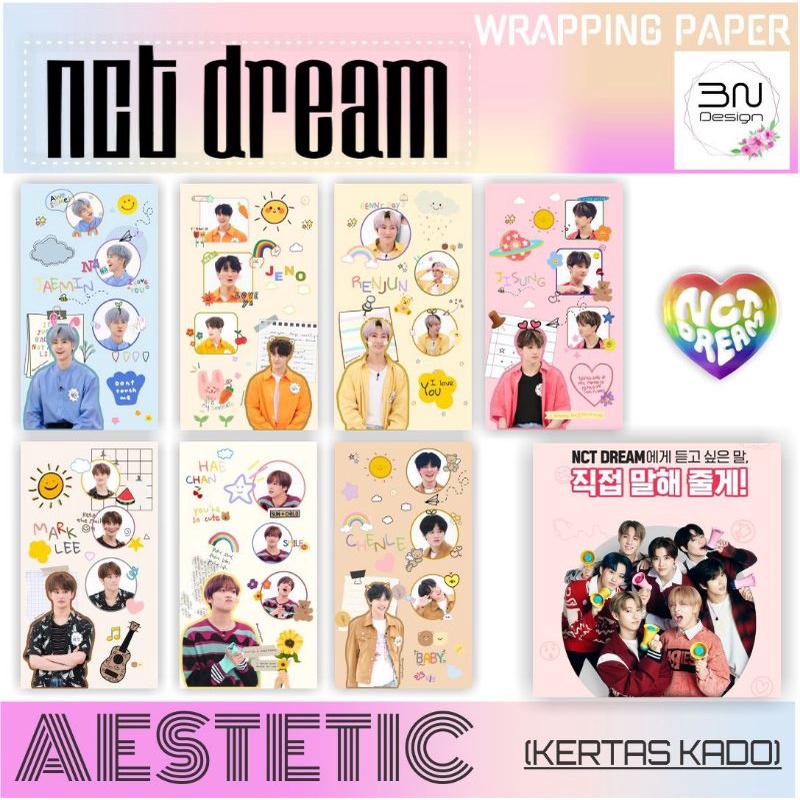 

KERTAS KADO NCT AESTETIC (MINIMAL ORDER 2X)