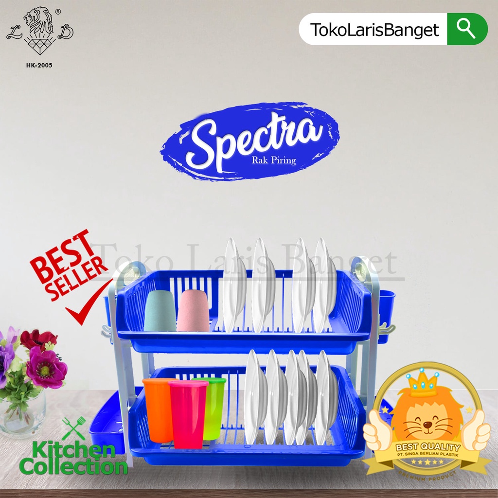 RAK PIRING SPECTRA/RAK PIRING SERBAGUNA/RAK PIRING PLASTIK