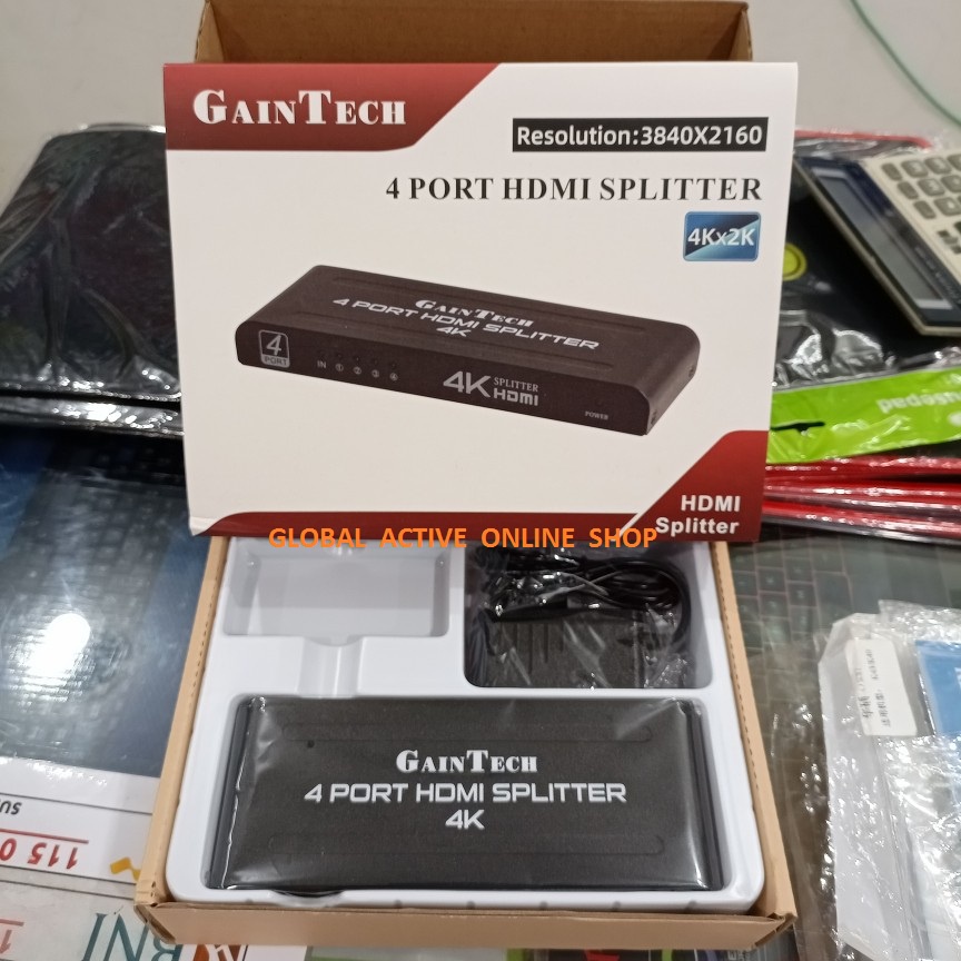 SPLITTER HDMI 1-4 PORT GAINTECH