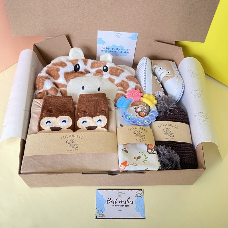 HAMPERS BAYI | KADO LAHIRAN BAYI / NEWBORN GIFT / HAMPERS BABY-JERAPAH 150