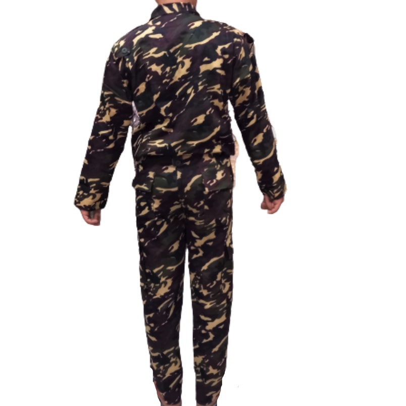 Setelan Seragam Banser Loreng Nasional Bahan Katun TWILL