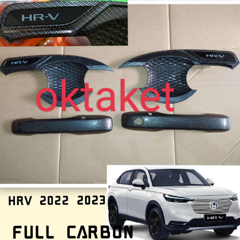 paket outer handle depan Honda HRV 2022 2023 full Carbon