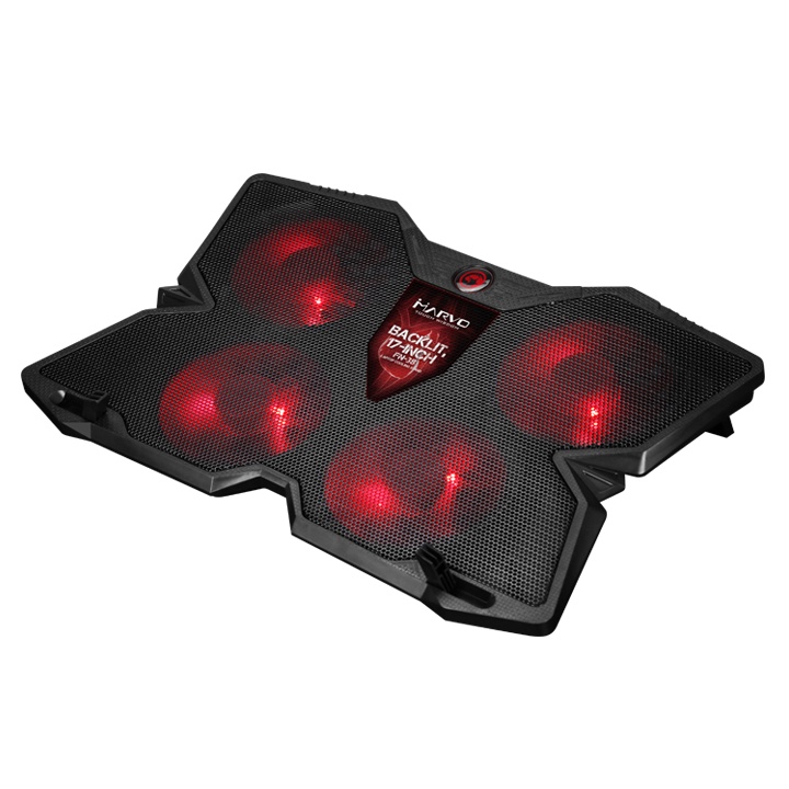 MARVO SCORPION FN38 COOLINGPAD FOR GAMING 4 FAN WITH USB HUB