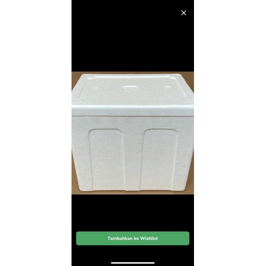 

Sterofoam box untuk tambahan packing pengiriman luar kota