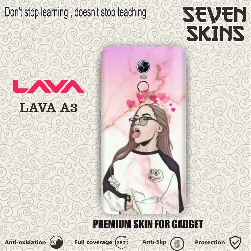 SKIN HANDPHONE LAVA A3 GIRL