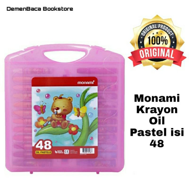 

Krayon Monami Bear Oil Pastel Isi 48 warna